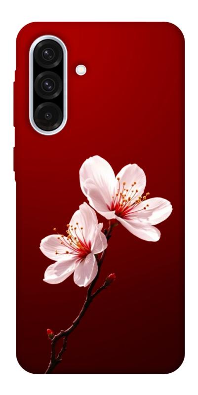 Чехол itsPrint Sakura red для Samsung Galaxy A56 5G, цветы, купить оптом с доставкой