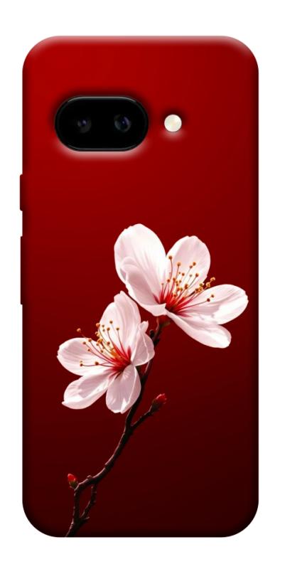 Чехол itsPrint Sakura red для Google Pixel 9a, цветы, купить оптом с доставкой