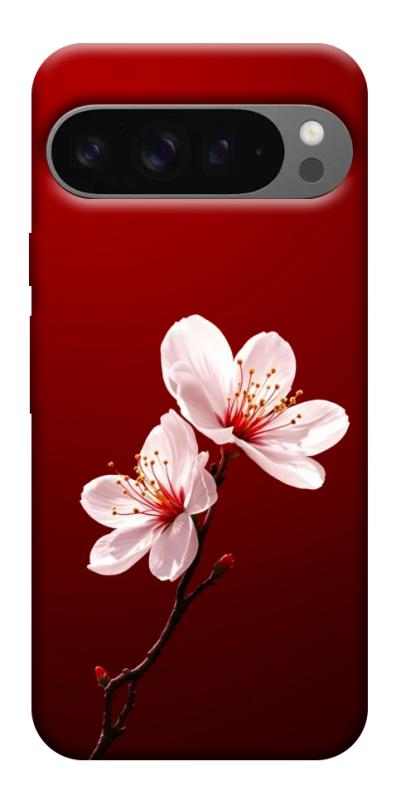 Чехол itsPrint Sakura red для Google Pixel 10 Pro XL, цветы, купить оптом с доставкой