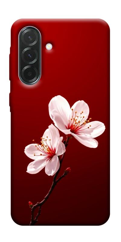 Чехол itsPrint Sakura red для Samsung Galaxy A57 5G, цветы, купить оптом с доставкой