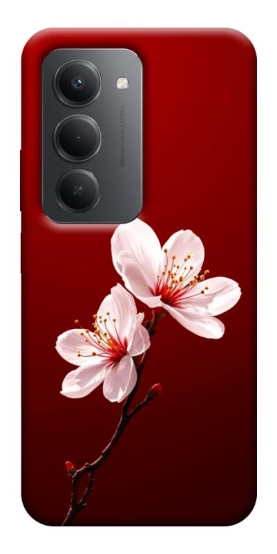 Чехол itsPrint Sakura red для Xiaomi Redmi 15 (EU), цветы, купить оптом с доставкой