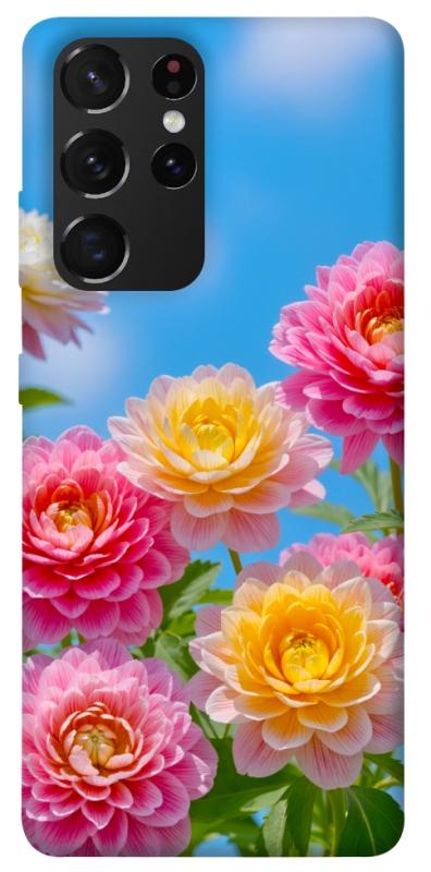 Чехол itsPrint Summer day для Samsung Galaxy S21 Ultra, цветы, купить оптом с доставкой