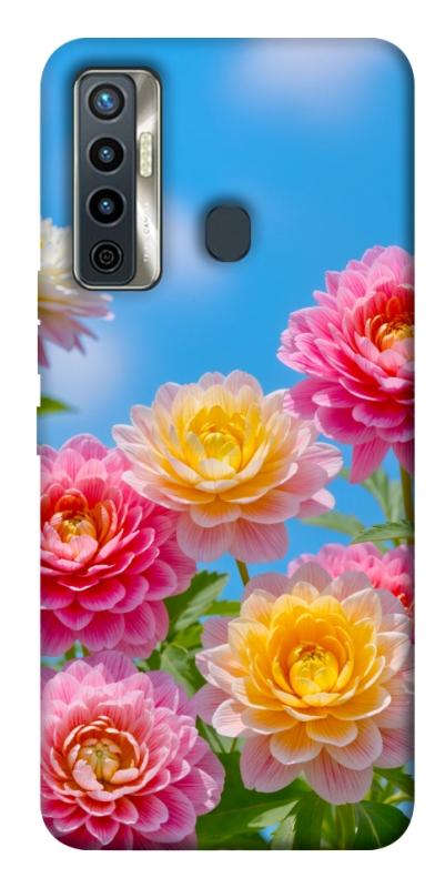 Чехол itsPrint Summer day для TECNO Camon 17 Pro, цветы, купить оптом с доставкой