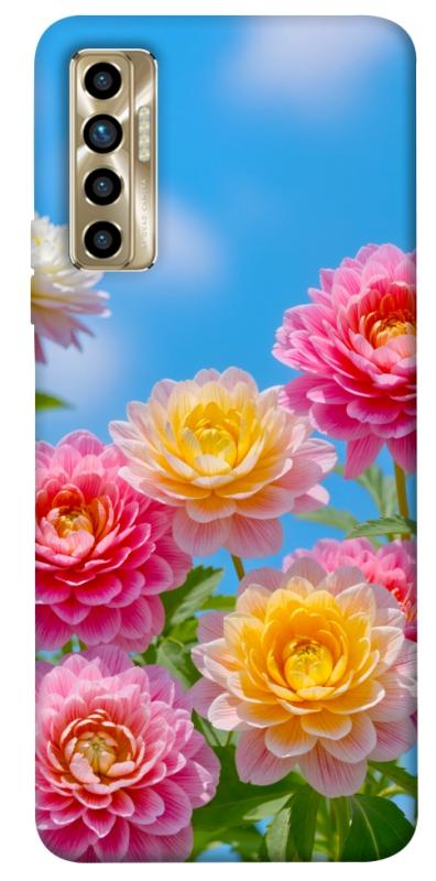 Чехол itsPrint Summer day для TECNO Camon 17P, цветы, купить оптом с доставкой
