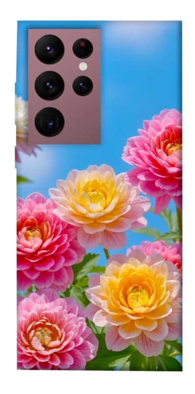Чехол itsPrint Summer day для Samsung Galaxy S22 Ultra, цветы, купить оптом с доставкой
