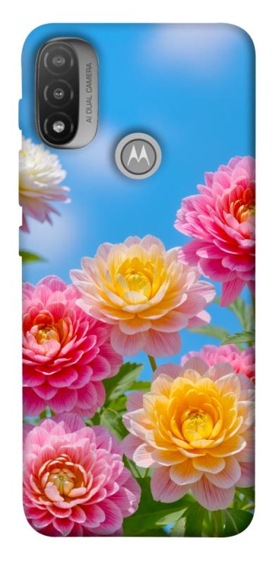 Чехол itsPrint Summer day для Motorola Moto E20, цветы, купить оптом с доставкой
