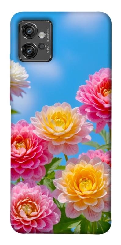 Чехол itsPrint Summer day для Motorola Moto G32, цветы, купить оптом с доставкой