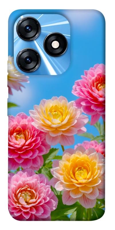 Чехол itsPrint Summer day для TECNO Spark 10 Pro, цветы, купить оптом с доставкой