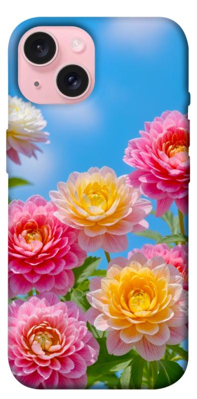 Чехол itsPrint Summer day для Apple iPhone 15 (6.1"), цветы, купить оптом с доставкой