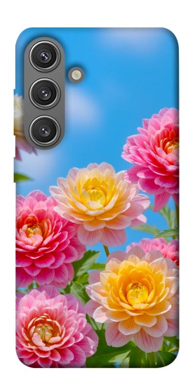 Чехол itsPrint Summer day для Samsung Galaxy S24, цветы, купить оптом с доставкой
