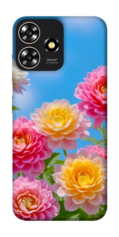 Чехол itsPrint Summer day для ZTE Blade A73 4G, цветы, купить оптом с доставкой