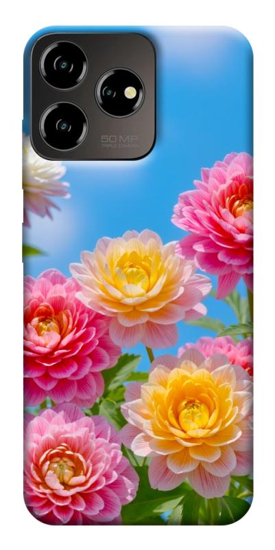 Чехол itsPrint Summer day для ZTE Blade V50 Desing 4G, цветы, купить оптом с доставкой