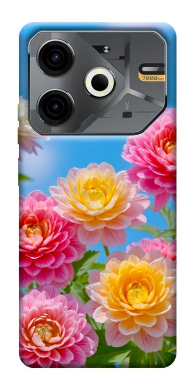 Чехол itsPrint Summer day для TECNO Pova 6 Neo (LI6), цветы, купить оптом с доставкой