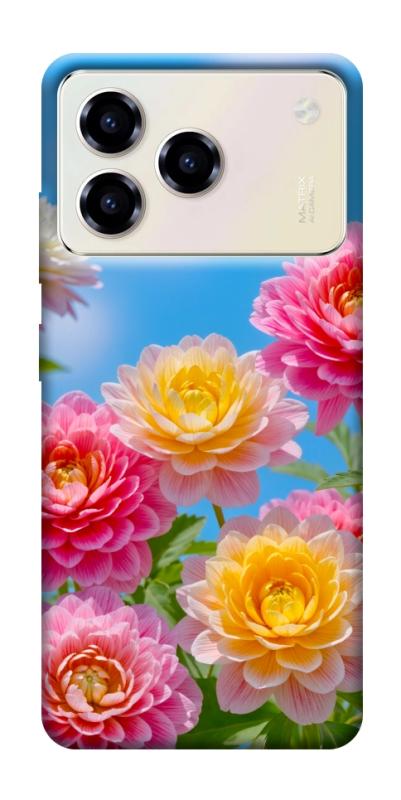 Чехол itsPrint Summer day для ZTE Blade A76, цветы, купить оптом с доставкой