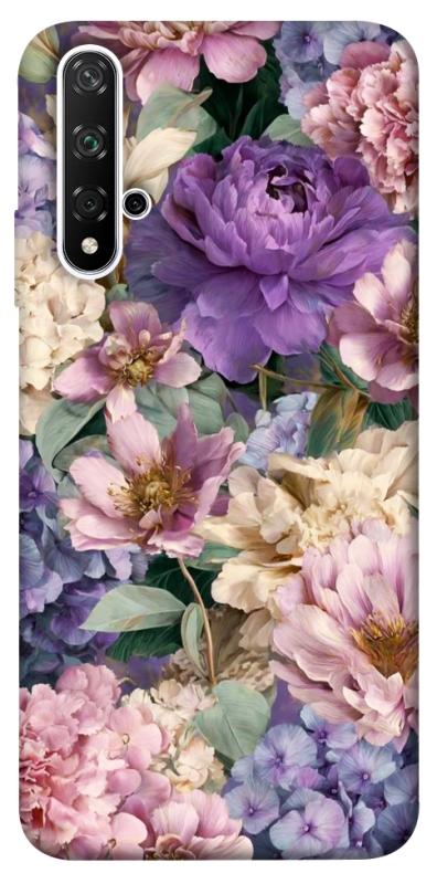 Чехол itsPrint Tenderness для Huawei Honor 20 / Nova 5T, цветы, купить оптом с доставкой