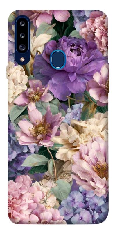 Чехол itsPrint Tenderness для Samsung Galaxy A20s, цветы, купить оптом с доставкой