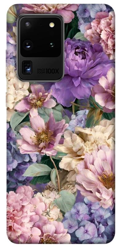 Чехол itsPrint Tenderness для Samsung Galaxy S20 Ultra, цветы, купить оптом с доставкой