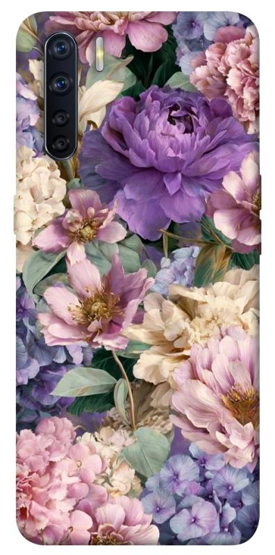 Чехол itsPrint Tenderness для Oppo A91, цветы, купить оптом с доставкой
