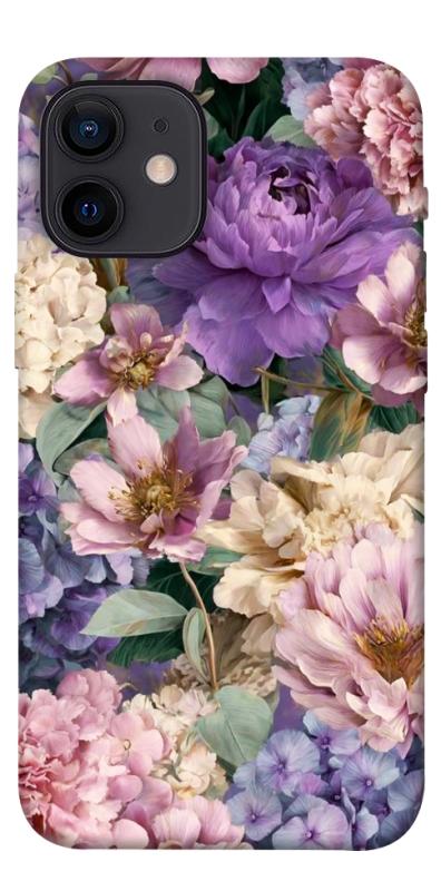 Чохол itsPrint Tenderness для Apple iPhone 12 mini (5.4"), квіти, купити оптом з доставкою