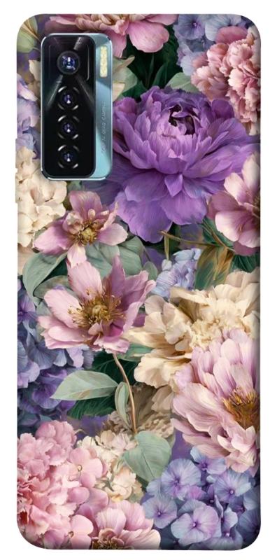 Чехол itsPrint Tenderness для TECNO Camon 17 Pro, цветы, купить оптом с доставкой