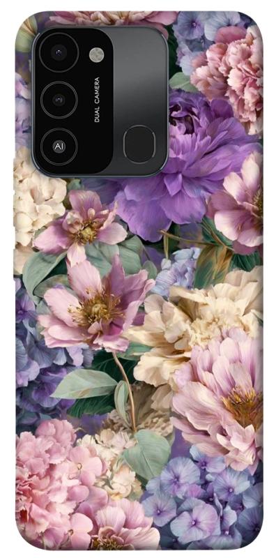Чехол itsPrint Tenderness для Tecno Spark Go 2022 (KG5m), цветы, купить оптом с доставкой
