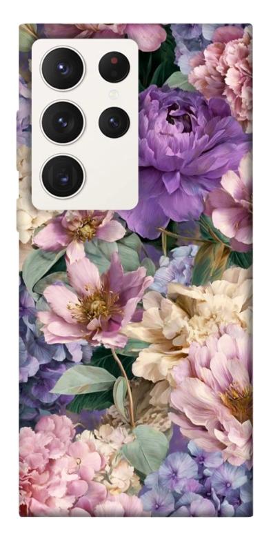 Чехол itsPrint Tenderness для Samsung Galaxy S23 Ultra, цветы, купить оптом с доставкой