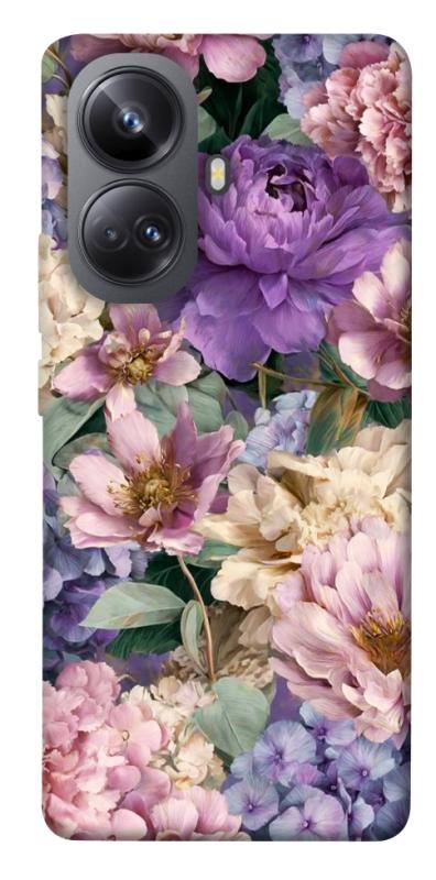 Чехол itsPrint Tenderness для Realme 10 Pro+, цветы, купить оптом с доставкой