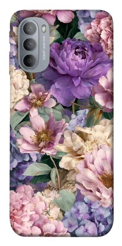 Чехол itsPrint Tenderness для Motorola Moto G31, цветы, купить оптом с доставкой