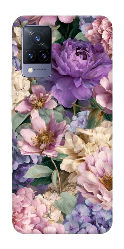 Чохол itsPrint Tenderness для Vivo V21, квіти, купити оптом з доставкою