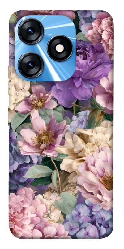Чехол itsPrint Tenderness для TECNO Spark 10 Pro, цветы, купить оптом с доставкой