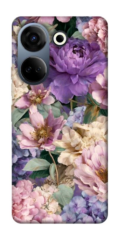 Чехол itsPrint Tenderness для TECNO Camon 20 Pro (CK7n), цветы, купить оптом с доставкой