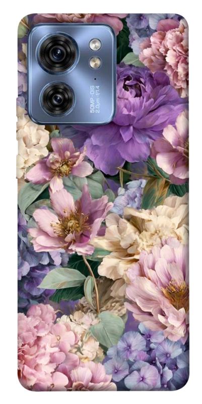 Чехол itsPrint Tenderness для Motorola Edge 40, цветы, купить оптом с доставкой