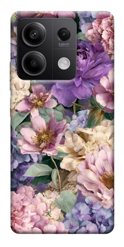 Чехол itsPrint Tenderness для Xiaomi Redmi Note 13 5G, цветы, купить оптом с доставкой