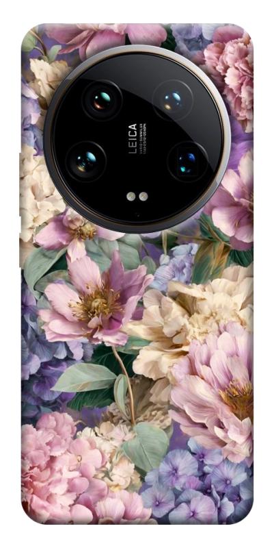 Чехол itsPrint Tenderness для Xiaomi 14 Ultra, цветы, купить оптом с доставкой