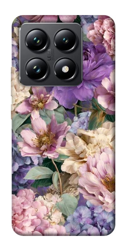Чехол itsPrint Tenderness для Xiaomi 14T Pro, цветы, купить оптом с доставкой