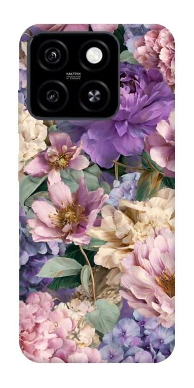Чехол itsPrint Tenderness для ZTE Blade A55 4G, цветы, купить оптом с доставкой