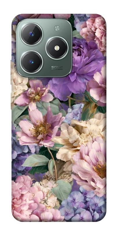 Чехол itsPrint Tenderness для Realme C61 4G, цветы, купить оптом с доставкой
