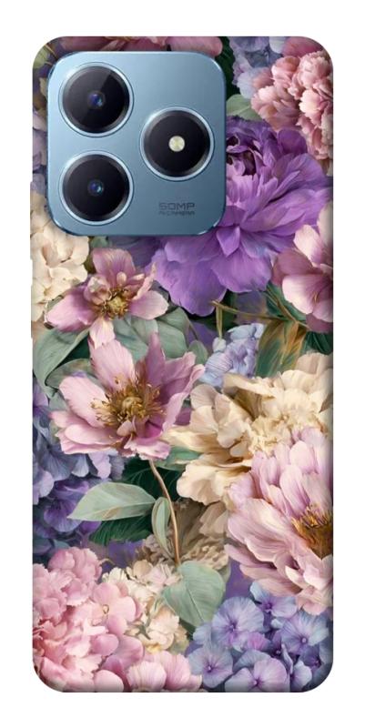 Чехол itsPrint Tenderness для Realme C63 4G, цветы, купить оптом с доставкой