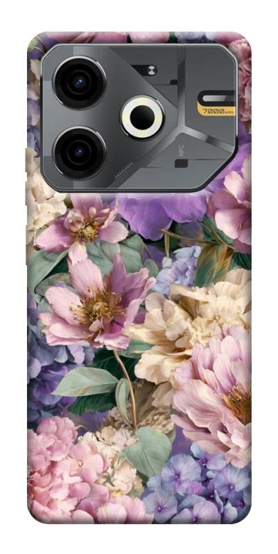 Чехол itsPrint Tenderness для TECNO Pova 6 Neo (LI6), цветы, купить оптом с доставкой