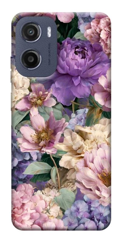 Чехол itsPrint Tenderness для Motorola Moto G05, цветы, купить оптом с доставкой