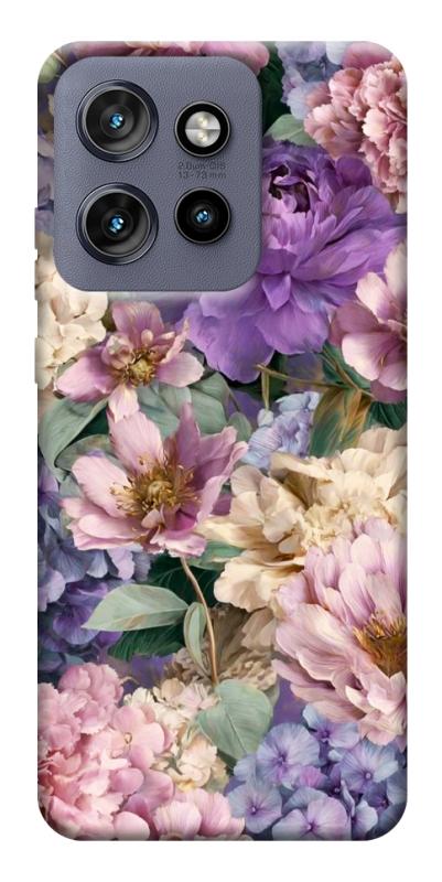 Чехол itsPrint Tenderness для Motorola Edge 50 Neo, цветы, купить оптом с доставкой