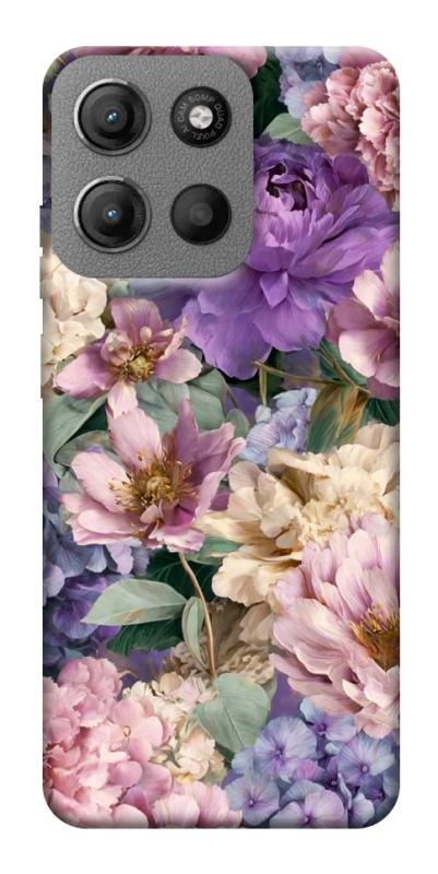 Чехол itsPrint Tenderness для Motorola Moto G15 4G, цветы, купить оптом с доставкой
