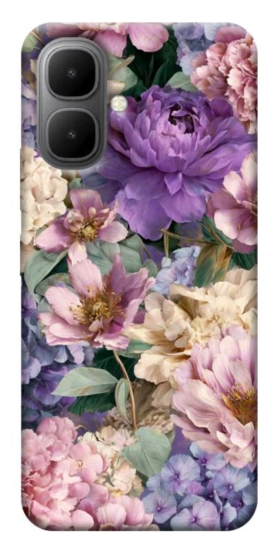 Чехол itsPrint Tenderness для Infinix Smart 10, цветы, купить оптом с доставкой