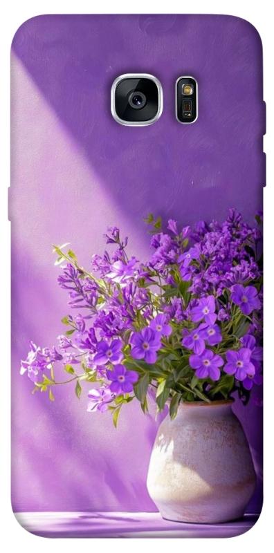 Чехол itsPrint Vase with flowers для Samsung G935F Galaxy S7 Edge, цветы, купить оптом с доставкой
