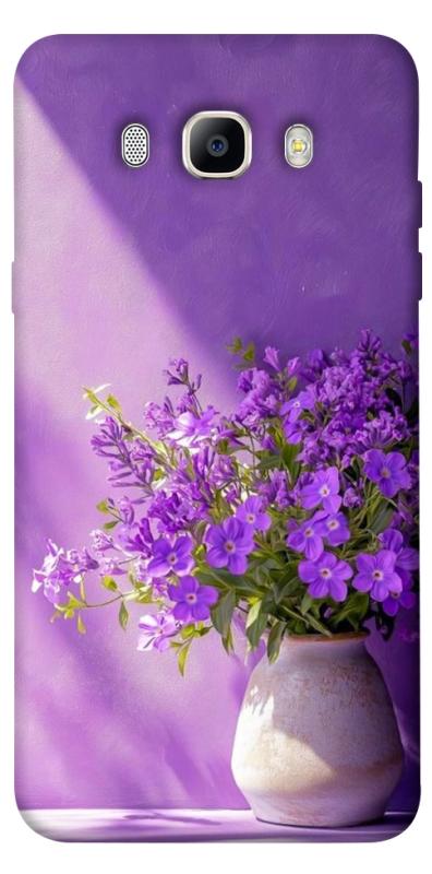 Чехол itsPrint Vase with flowers для Samsung J510F Galaxy J5 (2016), цветы, купить оптом с доставкой