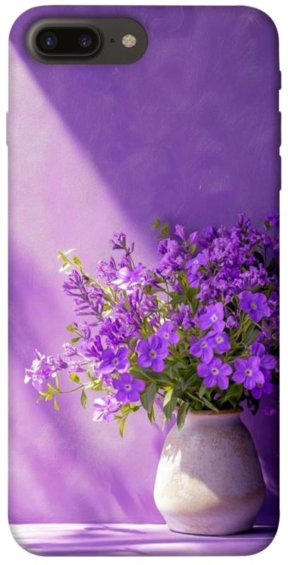 Чехол itsPrint Vase with flowers для Apple iPhone 7 plus / 8 plus (5.5"), цветы, купить оптом с доставкой