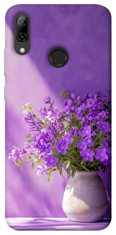 Чехол itsPrint Vase with flowers для Huawei P Smart (2019), цветы, купить оптом с доставкой