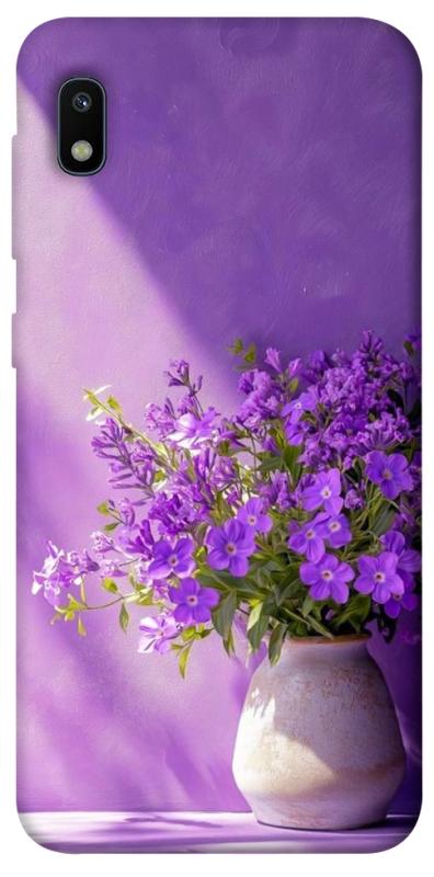Чехол itsPrint Vase with flowers для Samsung Galaxy A10 (A105F), цветы, купить оптом с доставкой