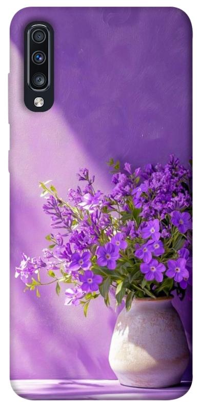 Чехол itsPrint Vase with flowers для Samsung Galaxy A70 (A705F), цветы, купить оптом с доставкой