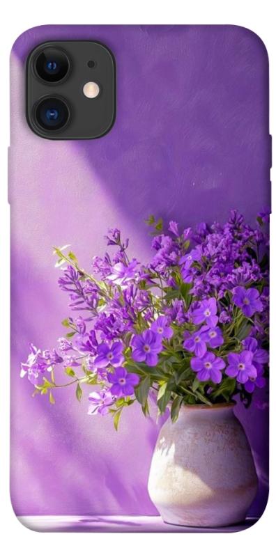 Чехол itsPrint Vase with flowers для Apple iPhone 11 (6.1"), цветы, купить оптом с доставкой